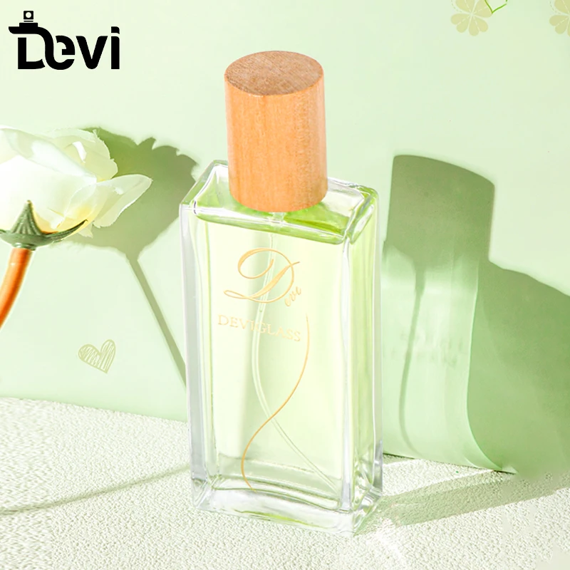 Devi Wholesales oem/odm luxury fancy square perfume bottles 10ml 15ml 30ml 50ml 100ml empty perfume glass  bottles for sale
