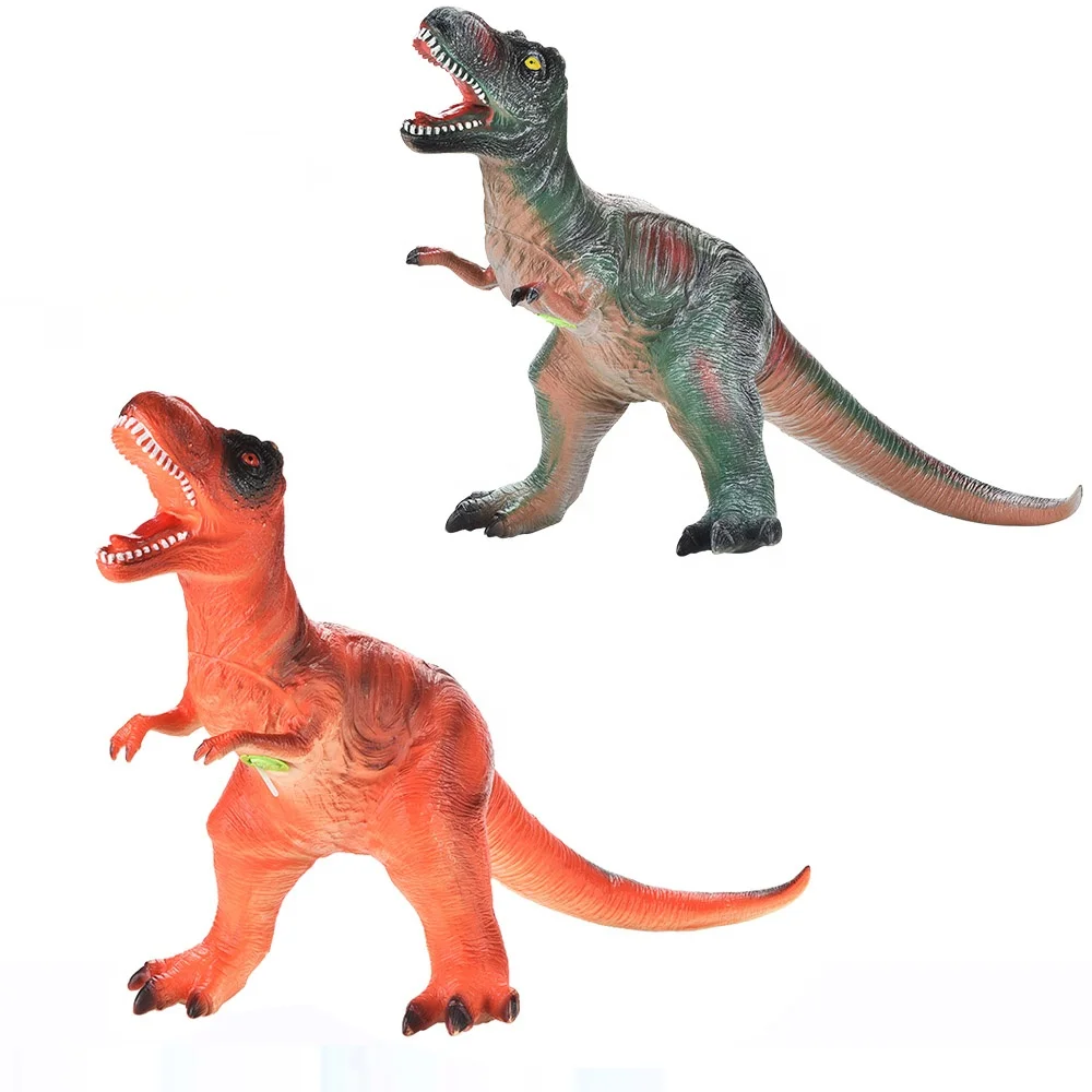 
90 CM PVC big dinosaurs soft toy T-REX with sound and light 