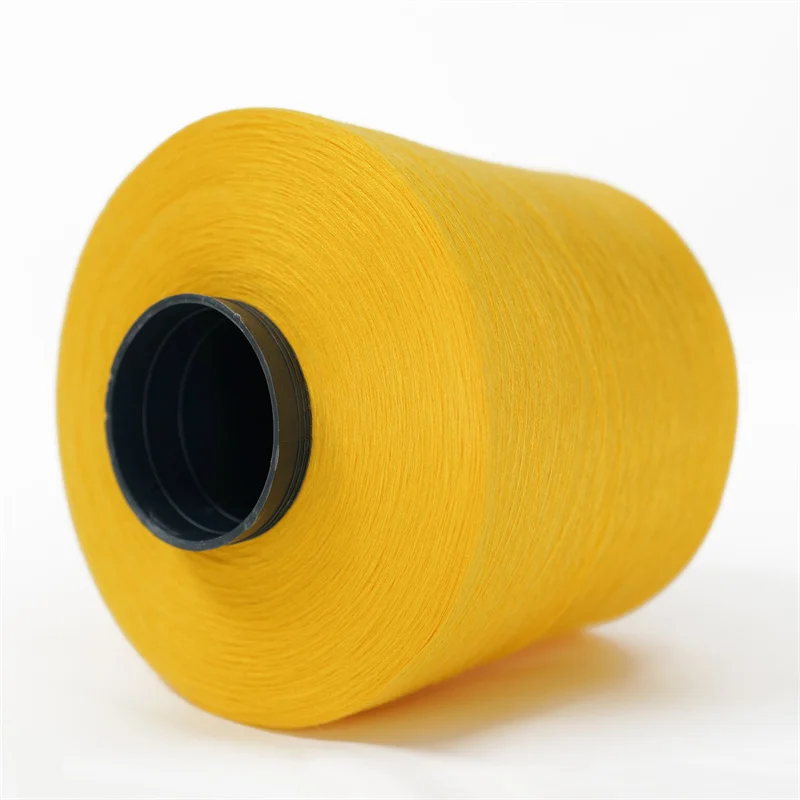 28S/2 Viscose Nylon PBT Blended Flat Knitting Machine Yarn High-Stretch Core Spun Melange Elasticity