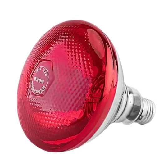 Low Prices Red Infrared Lamp R125 150W 175W 200W 250W Animal Chicken Pig Pet Therapy Infrared Heating Bulb  Infrared light bulb