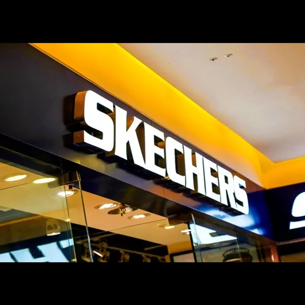 LED Channel Letter Sign Business Sign 3D Letters Sign with Trim cap