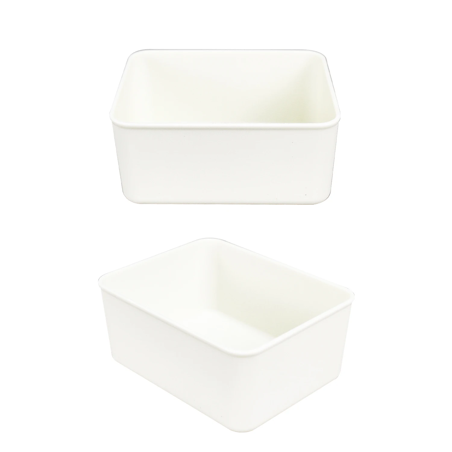 Classic Design Dishwasher Microwave Safe Plastic Snack Box Divided Serving Tray with Lid for Kitchen Camping Use Food Container