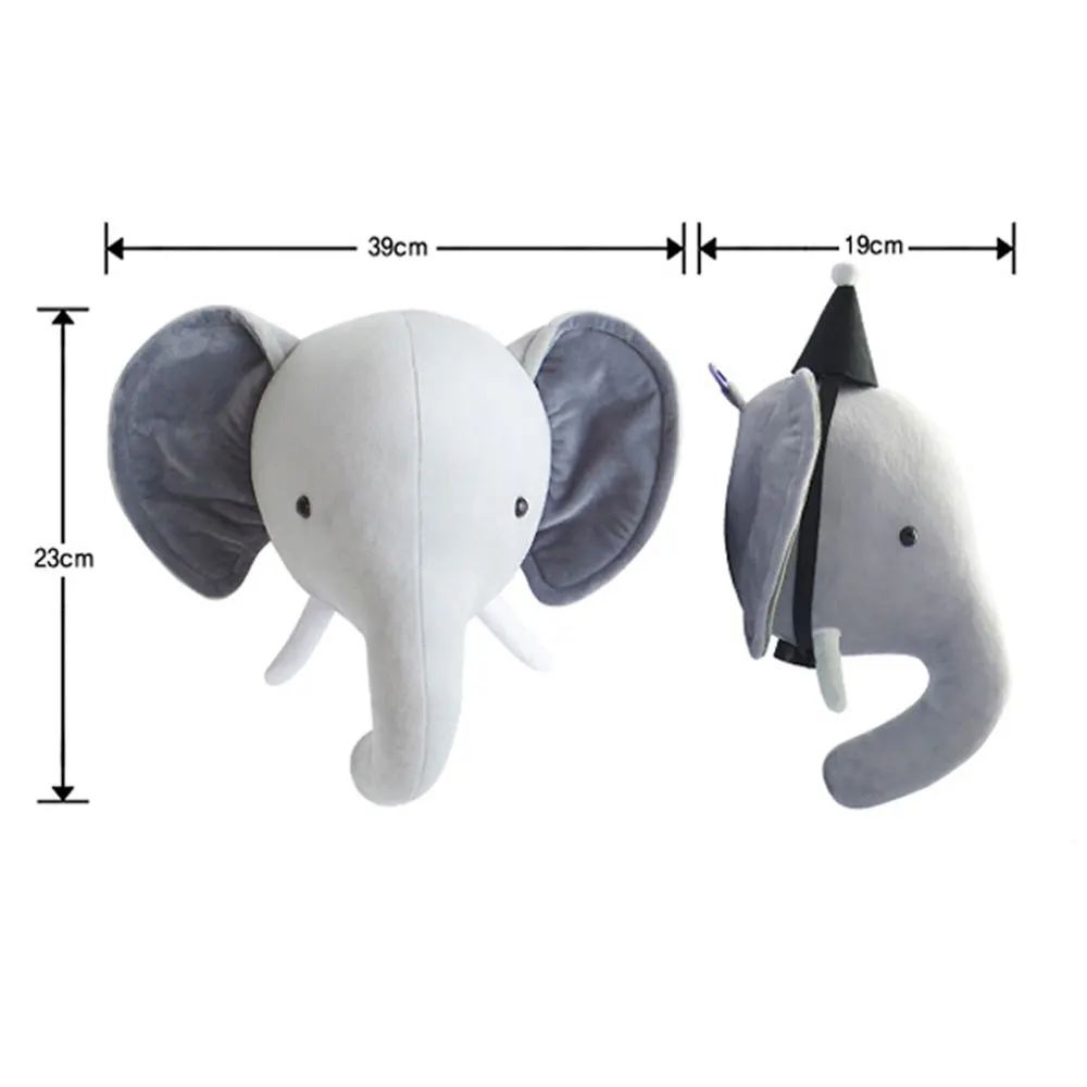 Cute animals design kids cute decorated room soft decoration accessories for baby room