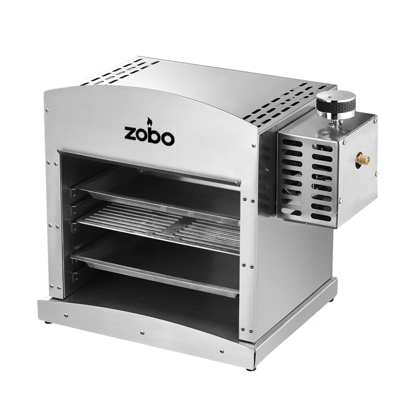 Fashionable Outdoor Stainless Steel Infrared Barbecue Gas Grill With CE steak oven