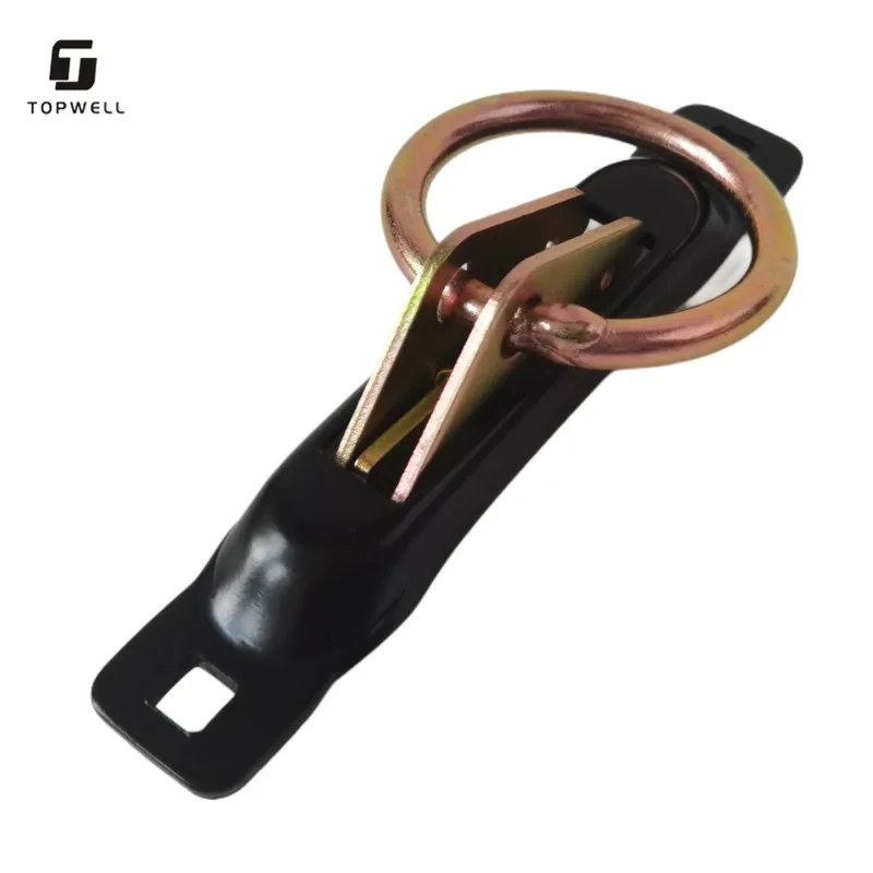 O Ring Track Accessories Cargo Lashing Belt Ratchet Tie Down Anchors to Secure Cargo in Enclosed Flatbed Trailer Trucks