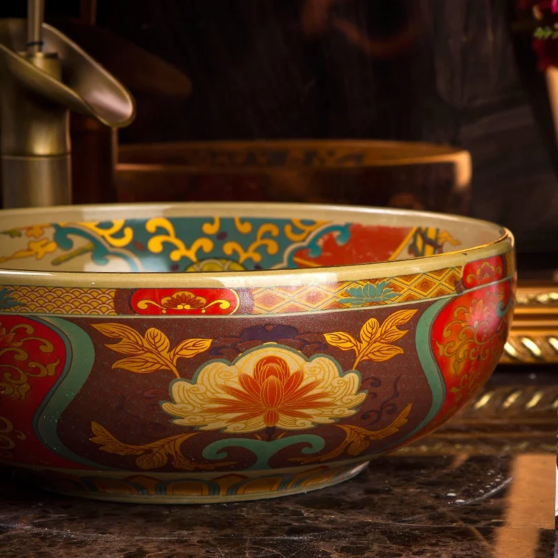 Умывальник в винтажном стиле