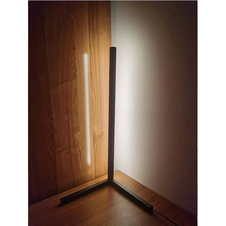 10 Вт Скандинавская Вертикальная Светодиодная лампа рядом изменяющий цвет RGB угловой Настольный светильник