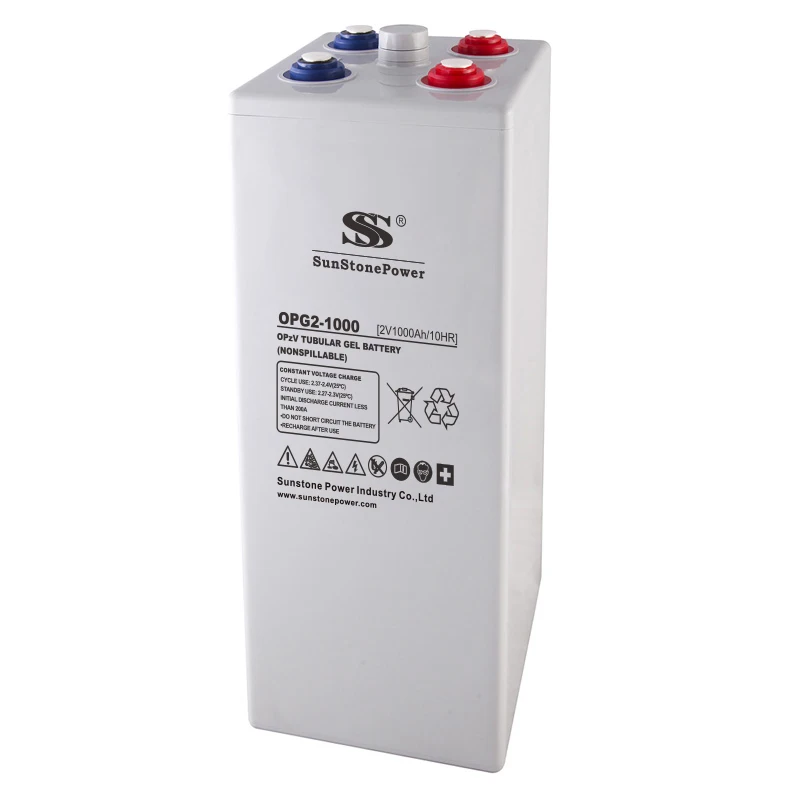 Off Grid Home Solar Energy Battery 2v 350ah Deep Cycle OPZV Tubular Gel Battery