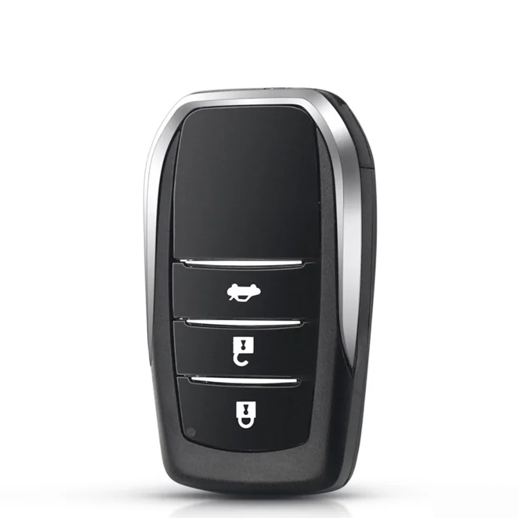 3 Buttons Car Remote Key For Toyota Fortuner Prado Camry Rav4 Highlander Crown Key Shell Smart Keyless Key Case
