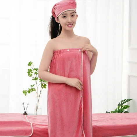 Microfiber Body Wrap Towel Women Bath Towel Custom Logo Dress Skirt Big Size Strong Water Absorption Microfiber Body Towels