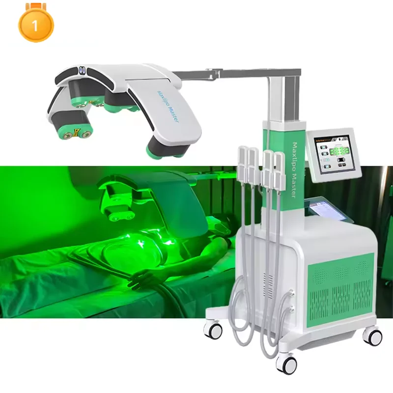 10d laser criolipolisis maxlipo master lipo red green 2 In 1 Cryo ems plate Weight Loss contour  light Machine Slimming