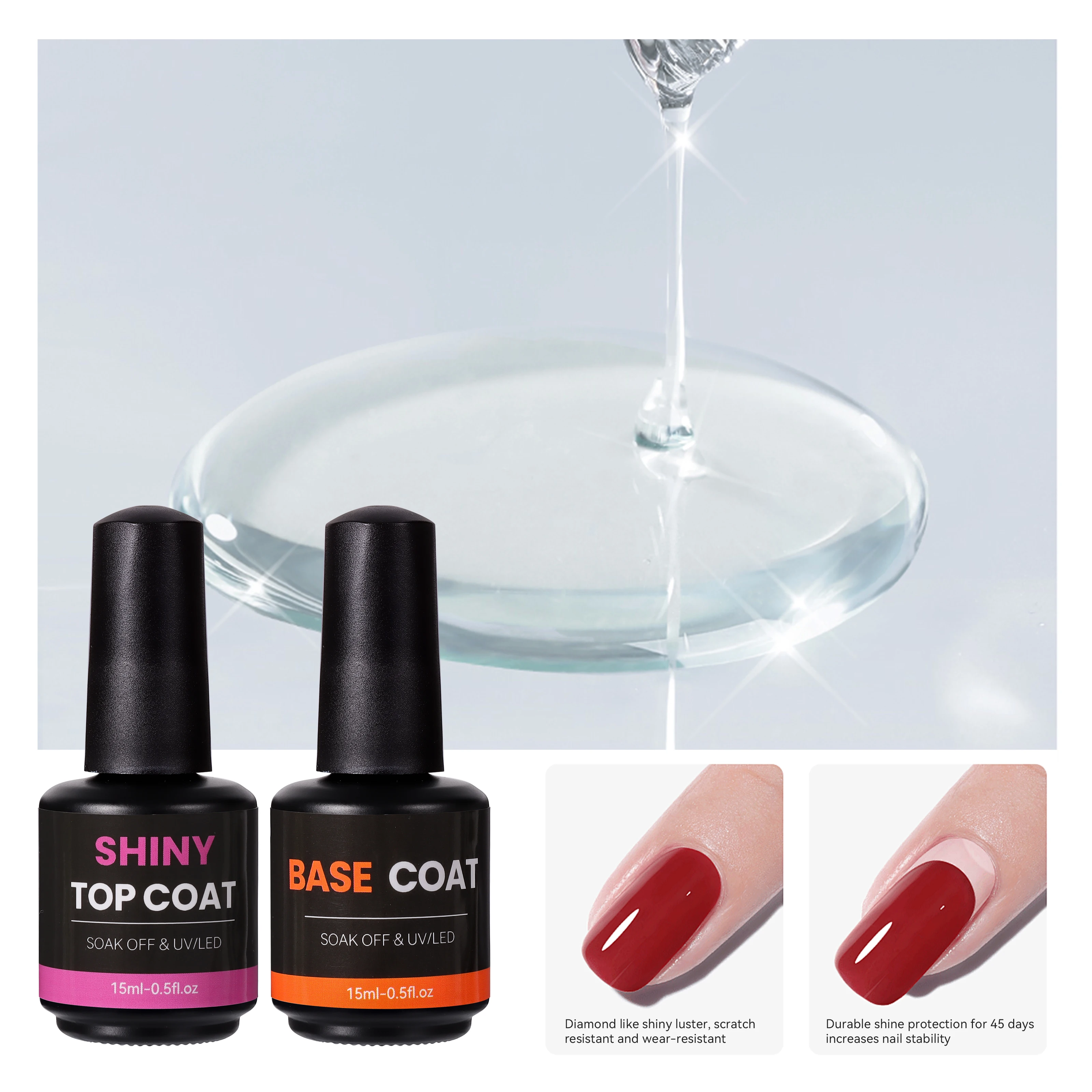 Aosmei 2025 Ultra-strong adhesion Base coat high brightness base coat