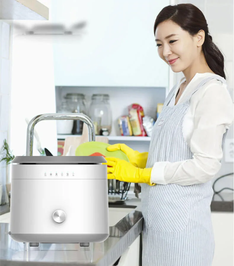 2023 Newest Home Use Meat Washer Ozone Vegetable and Fruit Sterilizer Cleaner Washer for Health