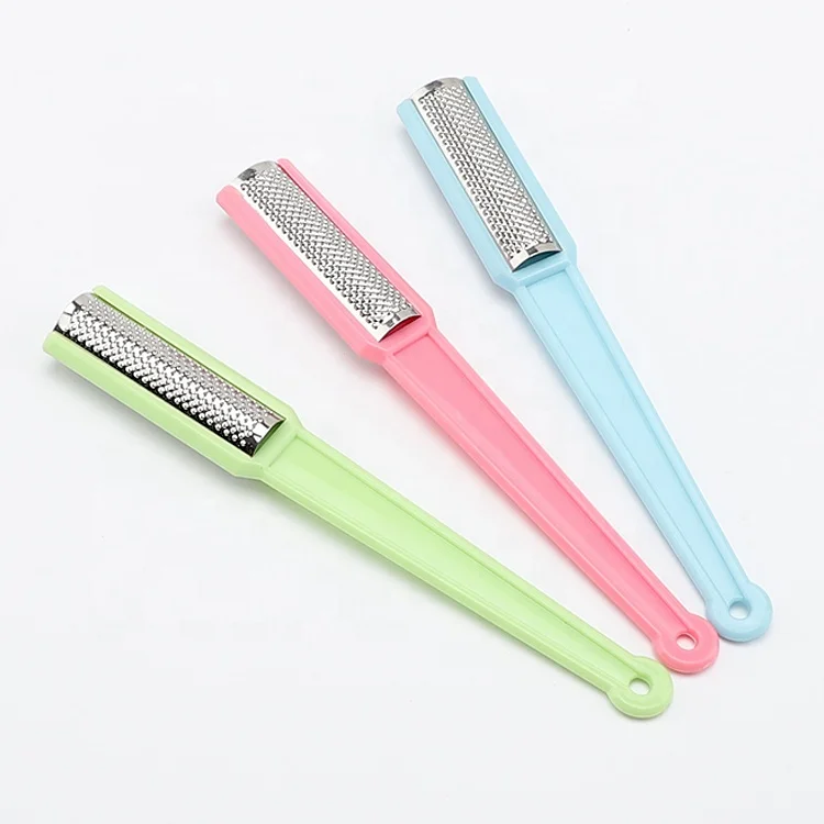 Double Side Stainless Steel Foot Rasp File Dead Skin Callus Remover File Exfoliating Pedicure Foot File Feet Care Tool