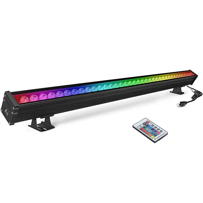 
 Сверхъяркий декоративный RGB светодиодный настенный светильник, 39,4 дюйма, 24 Вт/36 Вт/48 Вт/72 Вт  