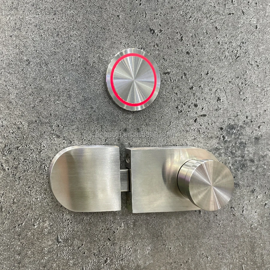 Foshan AOGAO Round Door Lock Hpl Toilet Partition Lock With Indicator Light