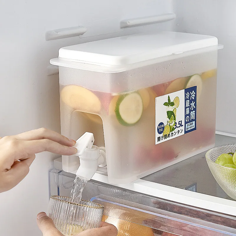 Dispensadores De Bebidas 3.5L пластиковые молоко сок спиртом дозатор напитков холодильник соковыжималка для охлажденных с