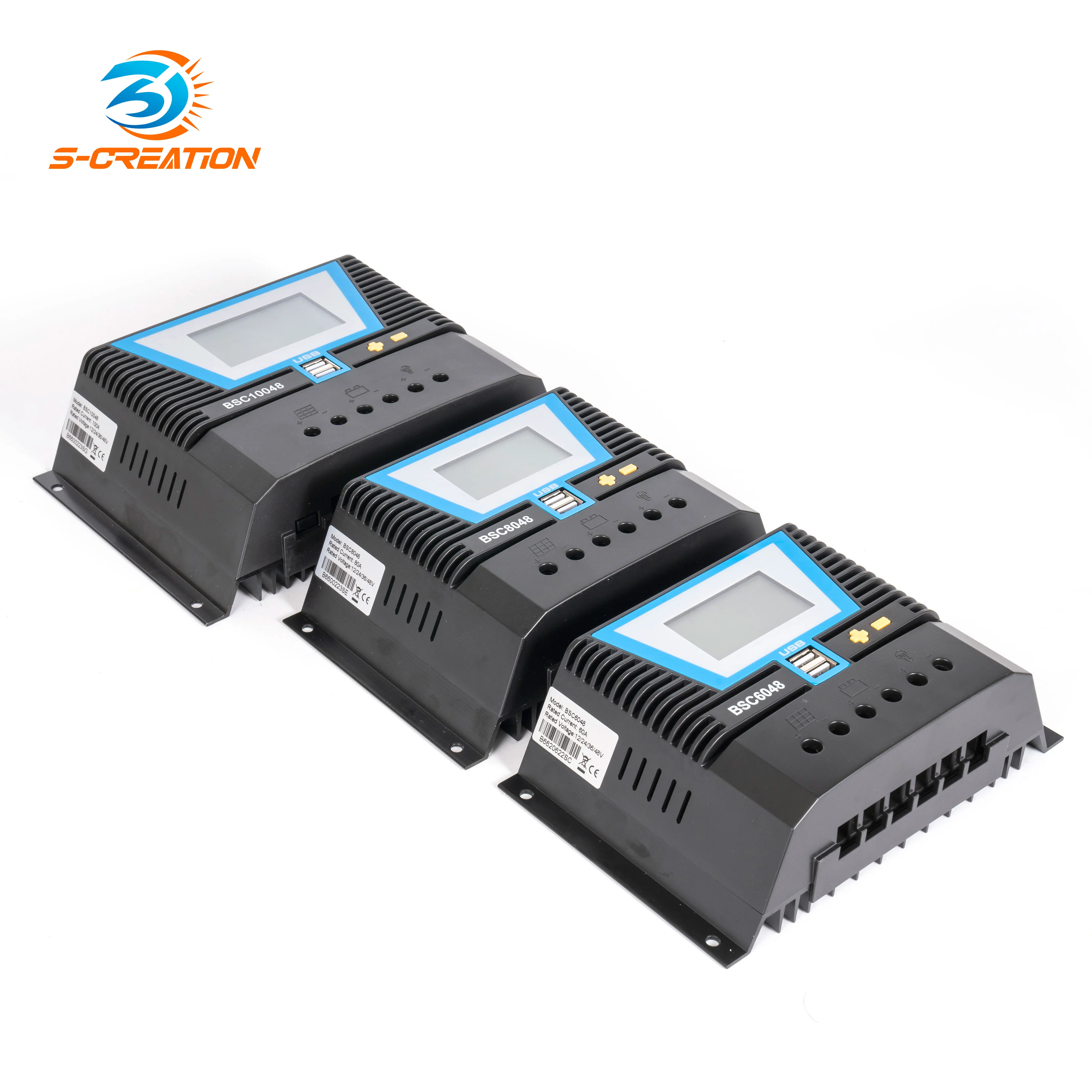 Оптовая продажа 12V 24V 20A Auto 5V Dual USB выход Регулируемый PWM контроллер солнечного заряда