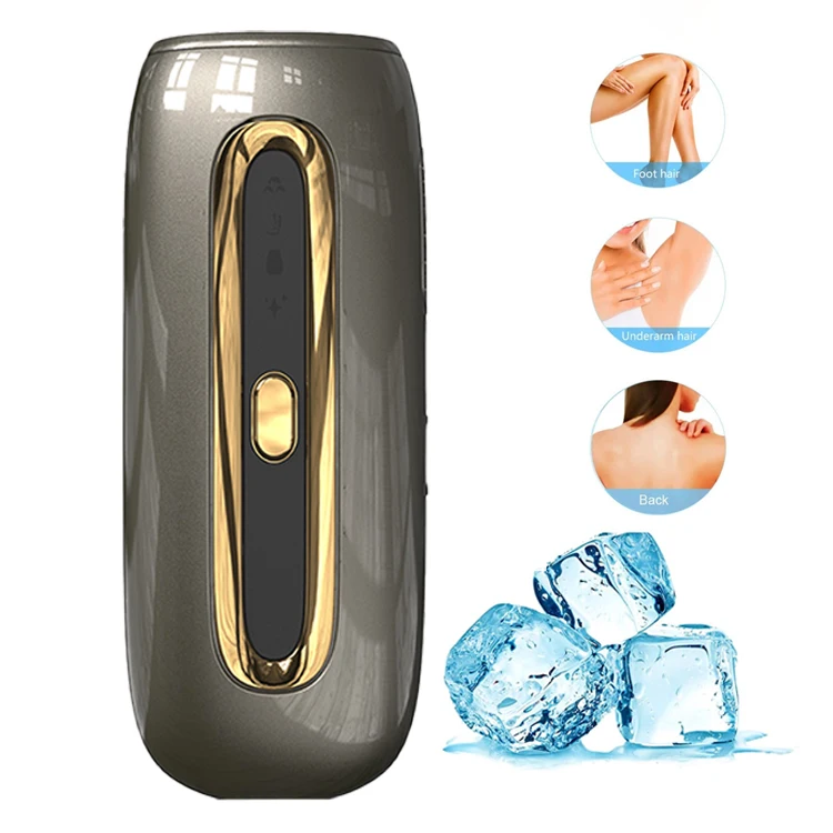 Home Use Facial Body Diamond Hair Removal Device Appliances Epilator Painless Ice Cooling Ipl Laser Hair Removal