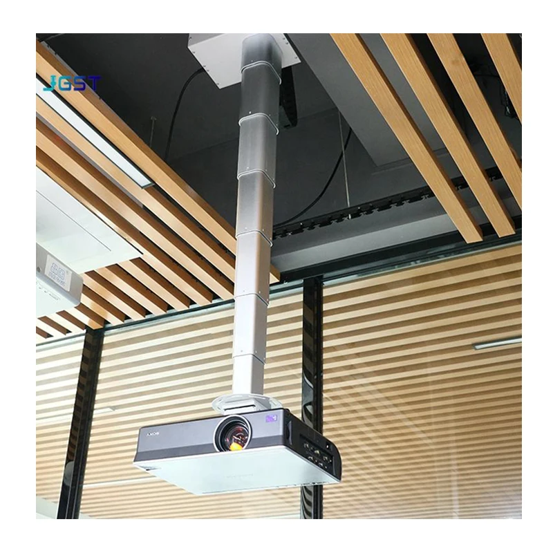 JGST patent 1.5/3M motorized Projector Lift Ceiling Hidden Mount Electric Telescopic Projector elevator for conference system