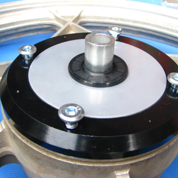 Hydraulic brake kit for rear wheel of disc brake after upgrading motorcycle