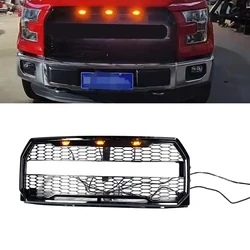 4x4 Plastic Front Grille with LED Light for F150 2015-2017