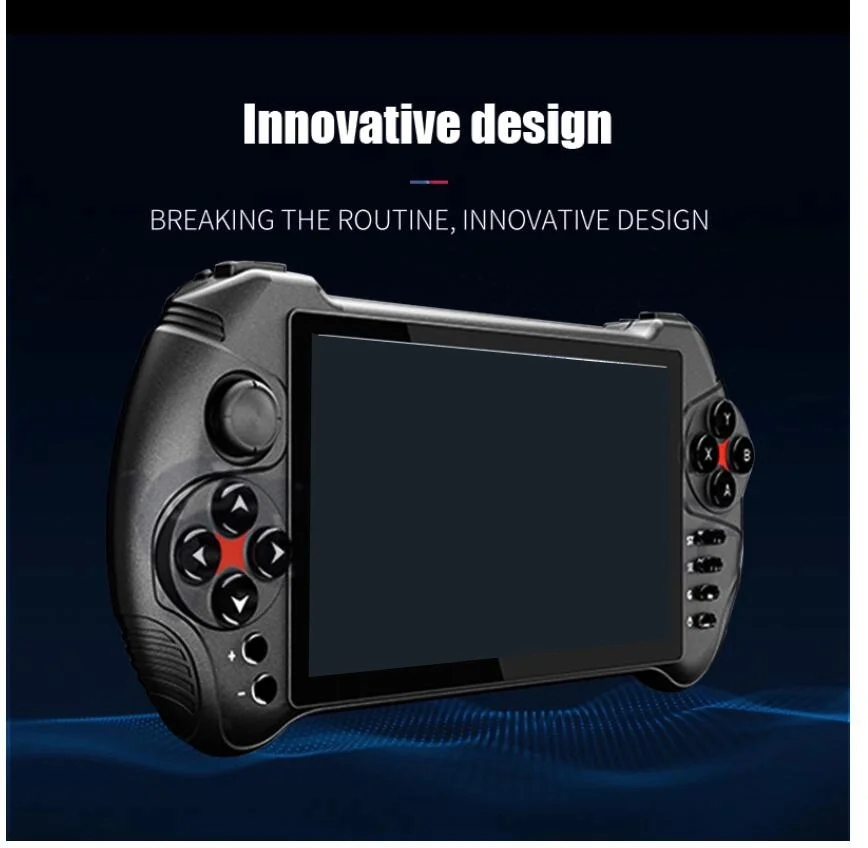 5.5-inch Touch Screen WiFi X15 game console MTK8163 Quad Core 2G RAM 32G ROM TF Card Slot BT Connection