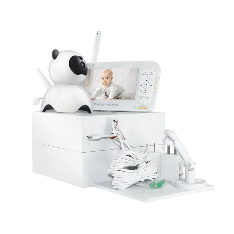 5 дюймов HD 720P обнаружения речи видео в режиме реального времени мониторинг встроенный колыбельные ночного видения GPS трекер с длительным временем автономной работы камеры и аудио