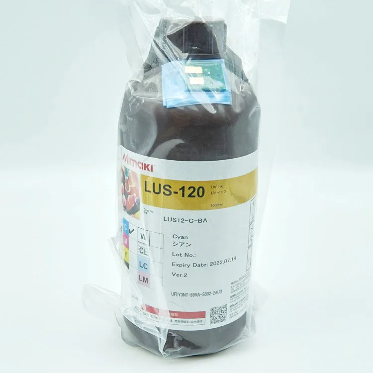 Original Mimaki LUS-120 UV Ink For JFX200-2513/ UJF3042 /UJF6042 Printer Made In Japan