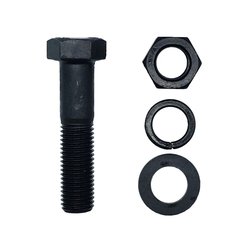 Grade 4.8 10.9 Zinc Din931 Din933 Nickel Plated Half Thread Outer Hex Nut Hexagon Head Bolt