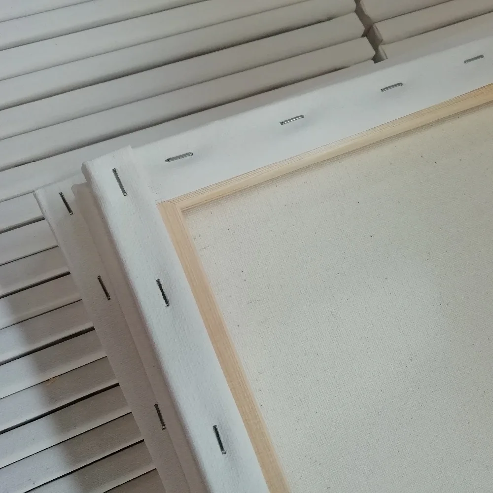 Wholesale Manufacturer Direct Sale Blank White Stretched Canvas For Painting Drawing