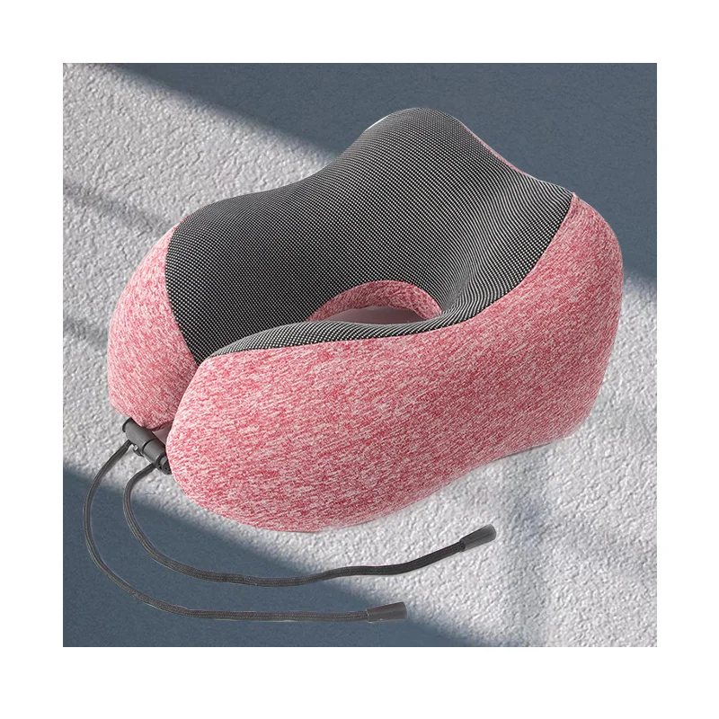 Hooded Neck Pillow for Airplane Sleeping-Head Support Portable Adjustable Neck Pillow for Car