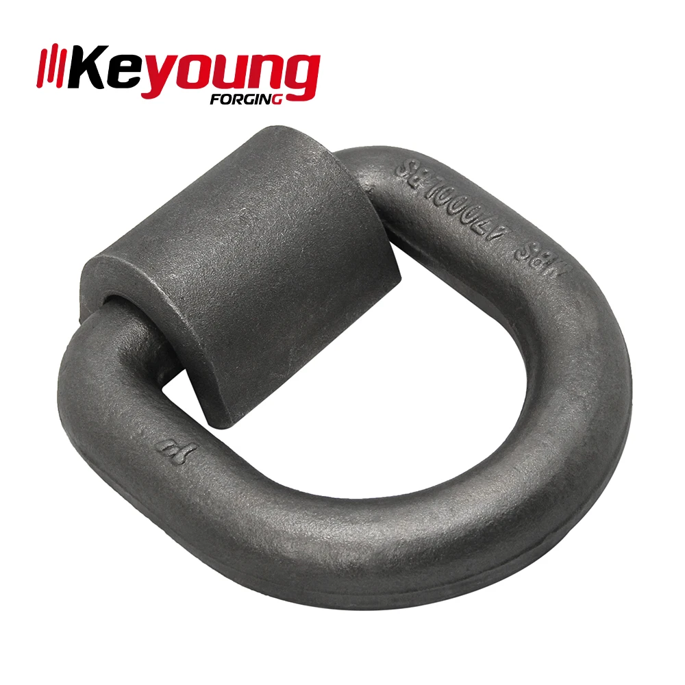 Simple And Easy To Operate Most Popular D-Ring Trailer Weld On Forged D Ring