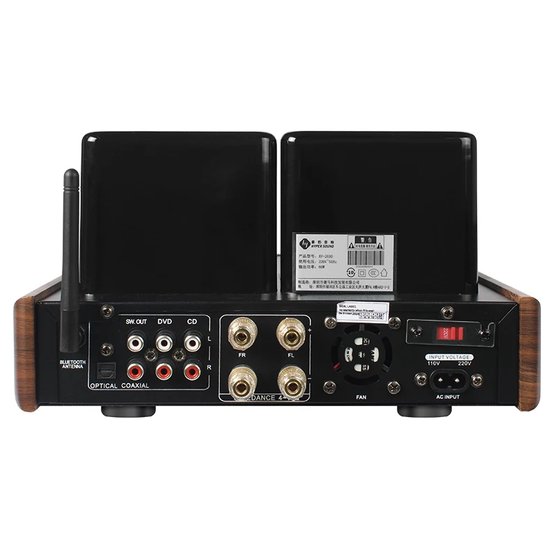 Hypersound Home 2.0 Channel 60W Power Hi-Fi Vacuum Tube Amplifier