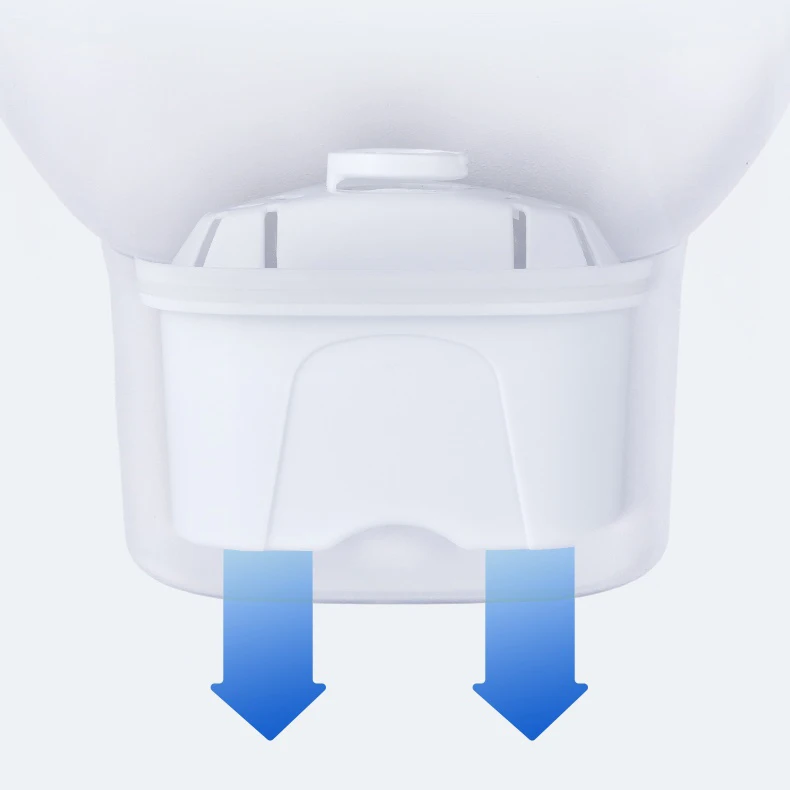 Domestic drinking filtration mineral stone kangen water pitcher purifier home machine water filter cartridge and carbon block