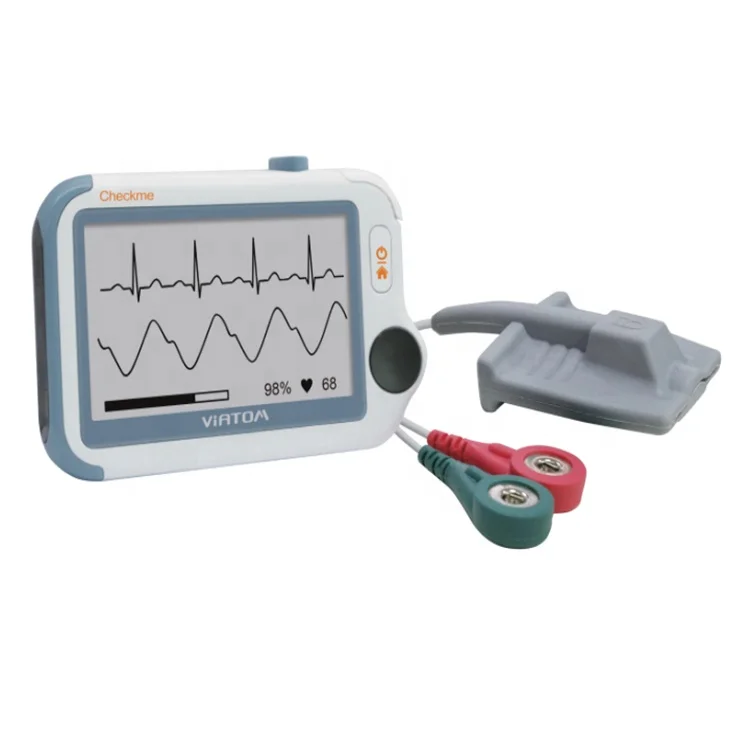 
 Viatom Checkme Pro Doctor портативный монитор частоты пульса медицинская машина Mindray ECG  