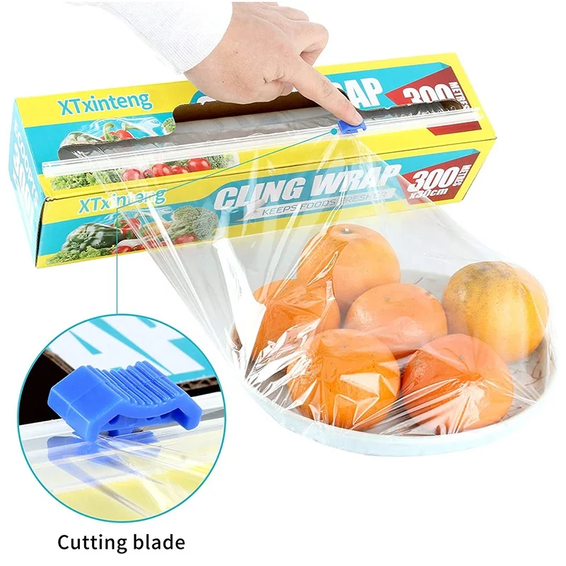 15 Years Manufacturer Free Samples Wholesale Food Grade PE Cling Film