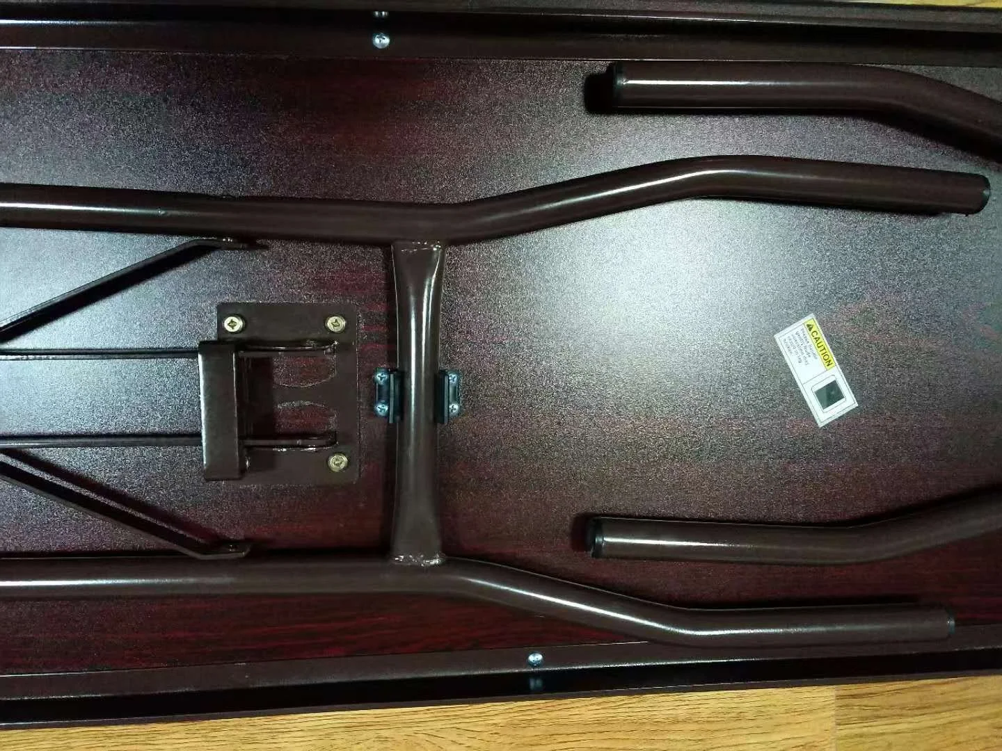 6 foot Flash Furniture Floyd 6-Foot High Pressure Mahogany Laminate Folding Training Table Wholesale