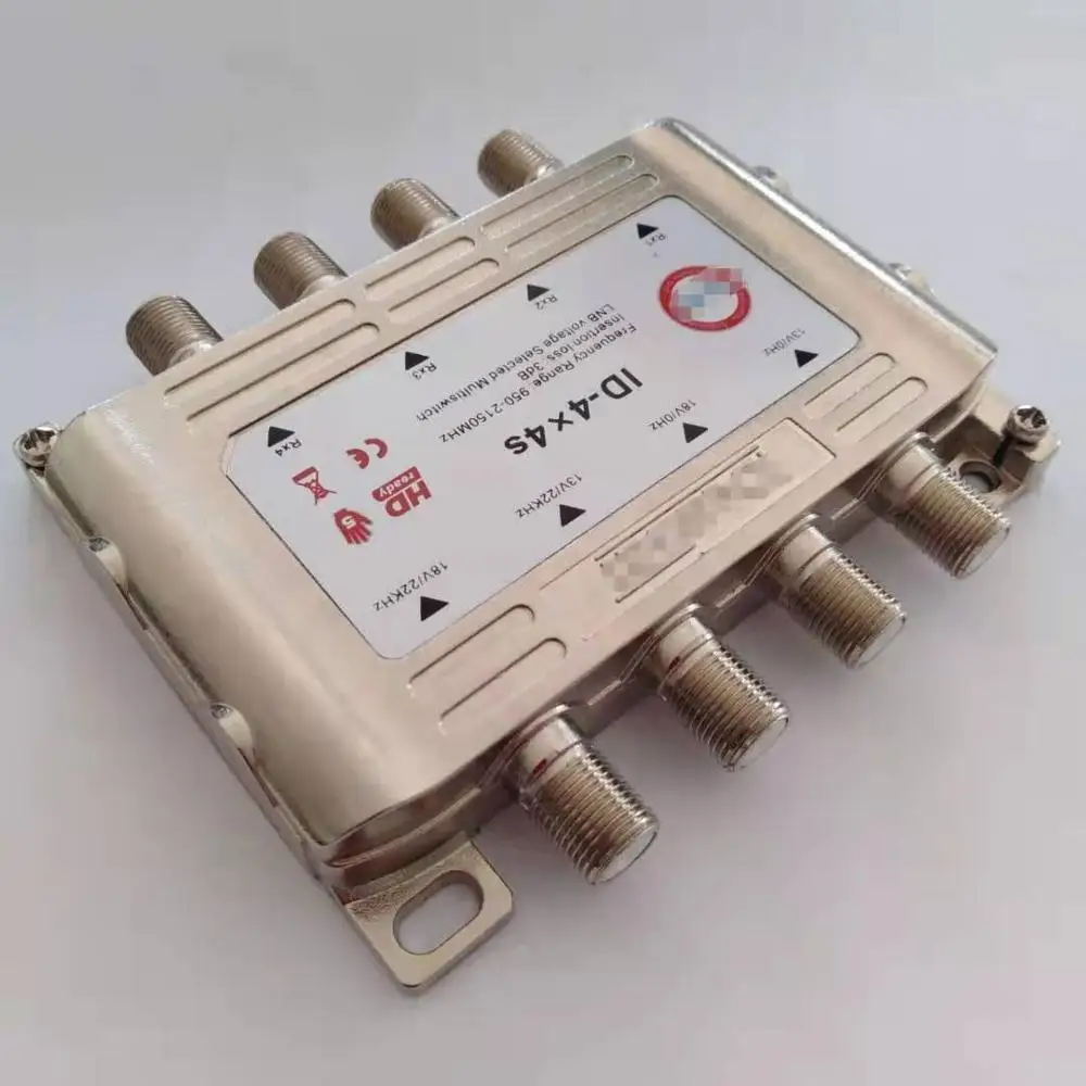 In stock Satellite Multiswitch hejia factory bulk sale Catv Multiswitch MS44 Satellite splitter