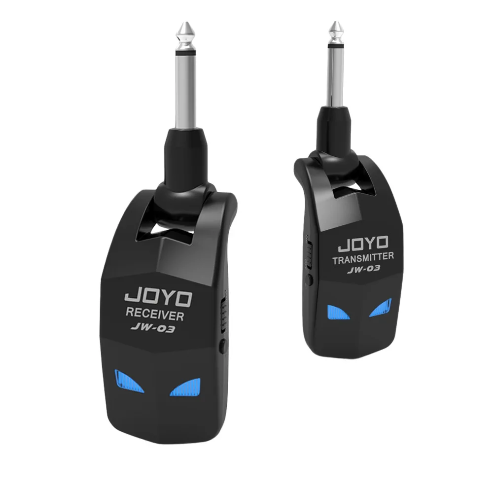 JOYO JW-03 professional wireless guitar speaker system rechargeable guitar transmitter and receiver