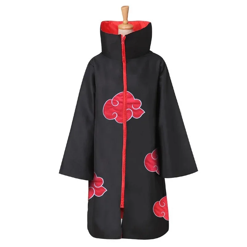 
JCOSTNG Anime Akatsuki Uchiha Obito Cosplay Costume for Men Women Halloween Costume for Kids 