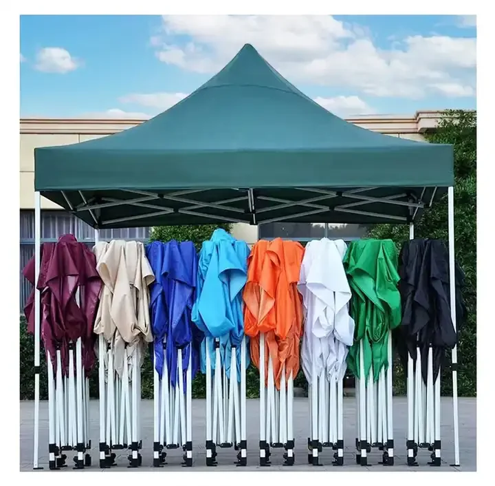 3*3 Steel Customized Print Market Advertising Tent Gazebo Folding Pop Up Gazebo Tent 10x10