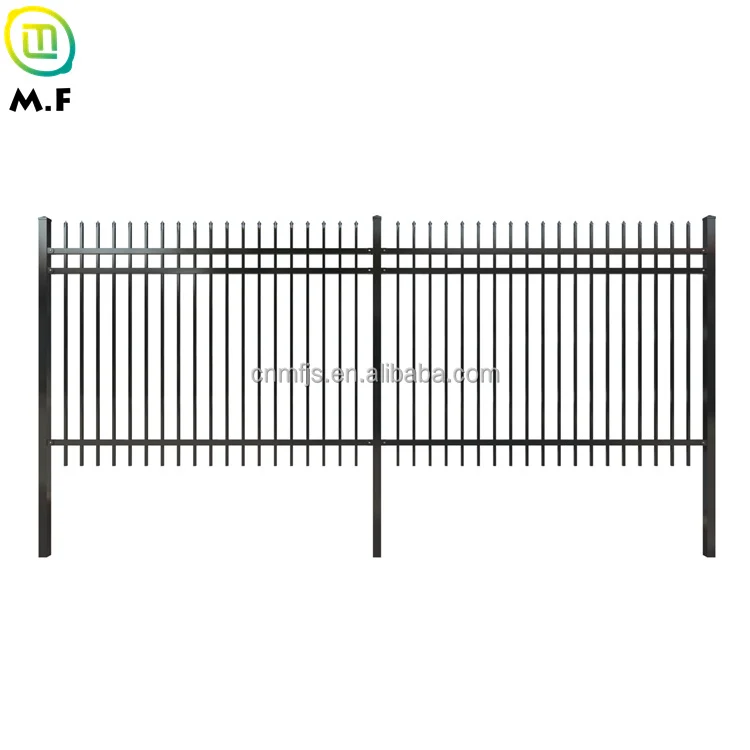 Lron Fence Design Exterior Wrought Iron Fence Tubular Gate And Fence Design