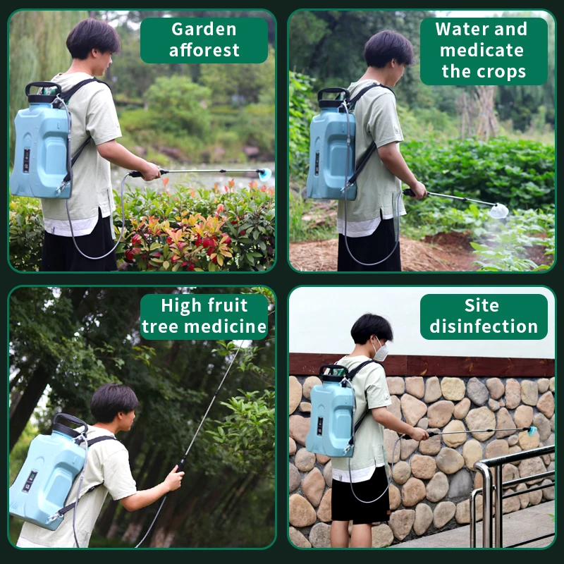 Garden tools  12L filter plug hose nozzle spraying pesticides smartly efficiently for agriculture irrigation