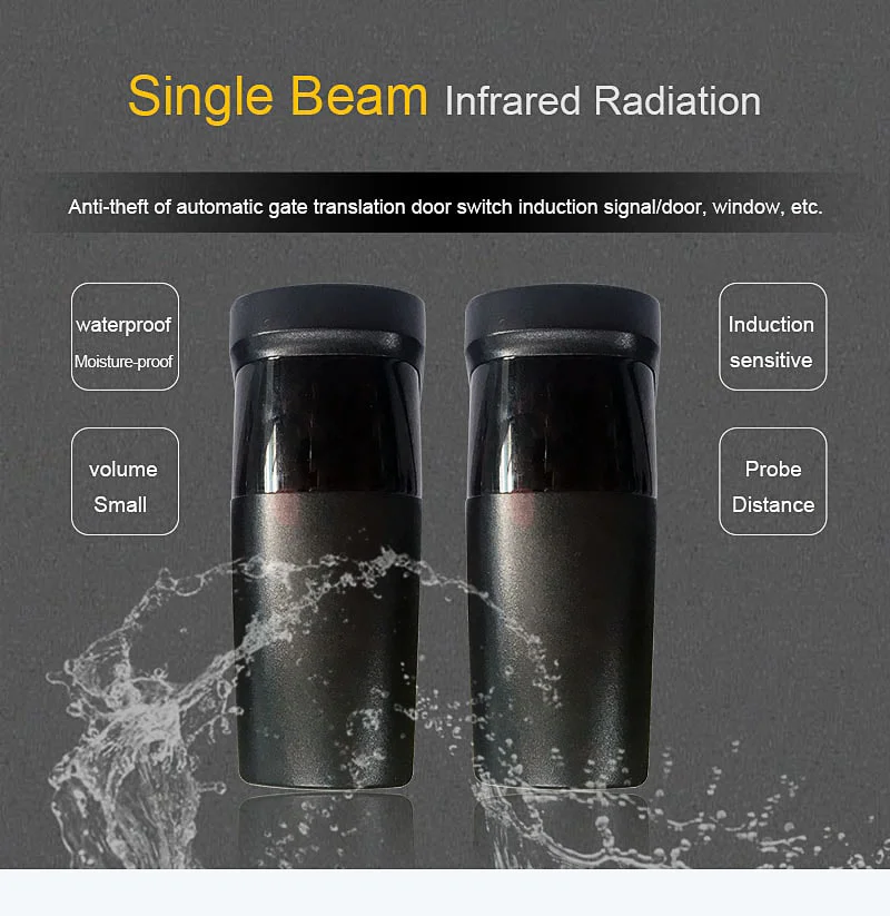 active single infrared beam infrared door sensor counter YET610