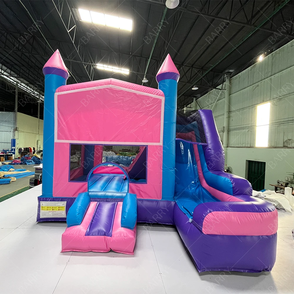 Wholesale commercial kids bounce house with slide inflatables water combo bouncy jumping castles for sale inflatable bouncer