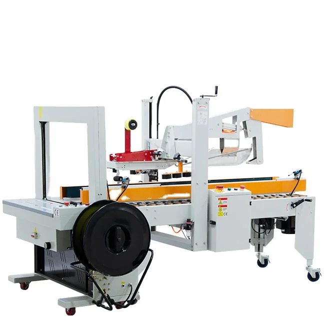 China Manufacturer Low Price Good Quality Automatic Strapping Machine Box Edge Sealing Machine With Great Price