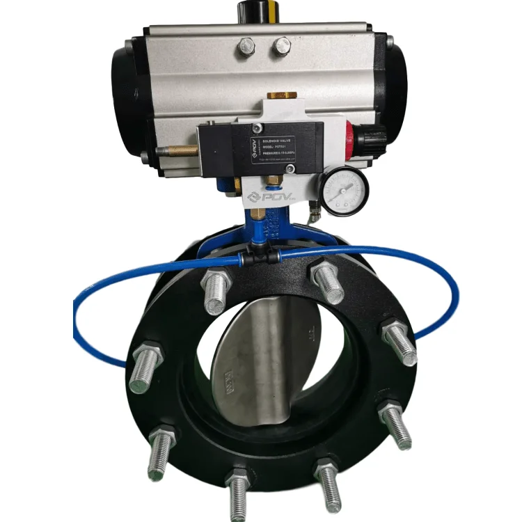 Standard Concentric Type Soft Seal Butterfly Valve Worm Gear Rubber Seated Double Flanged Butterfly Valve Wafer Butterfly Valve