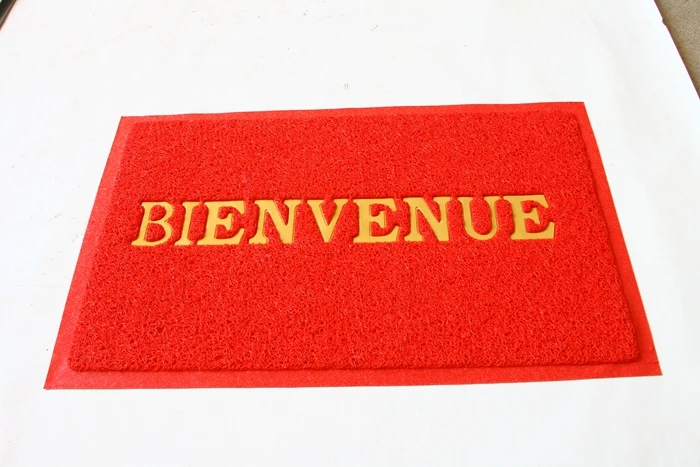 
PVC coil foldable prayer Various Door Floor Mat bathroom Non-slip kitchen bedroom rubber floor mats 