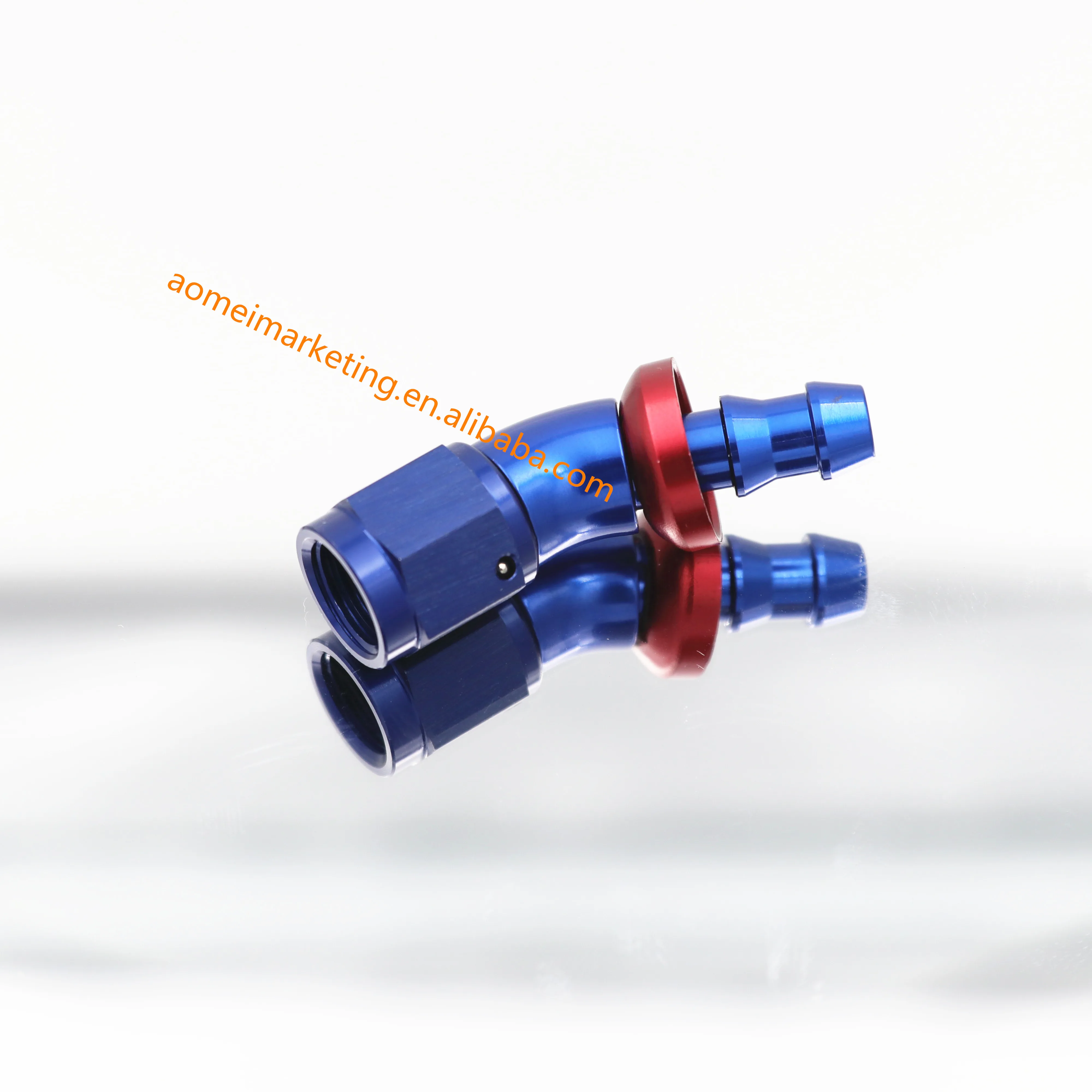 30 degree High Quality Fitting Adapter Aluminum Push lock  Hose End AN4 AN6 AN8 AN10 AN12